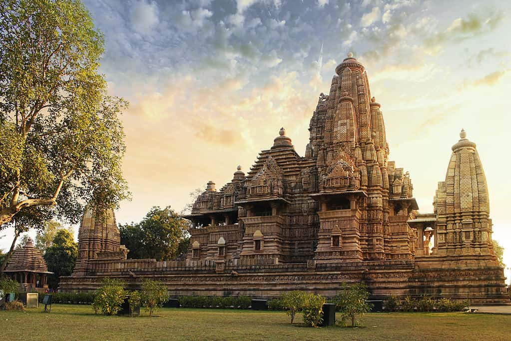 Tempio di Khajuraho, Madhya Pradesh, India