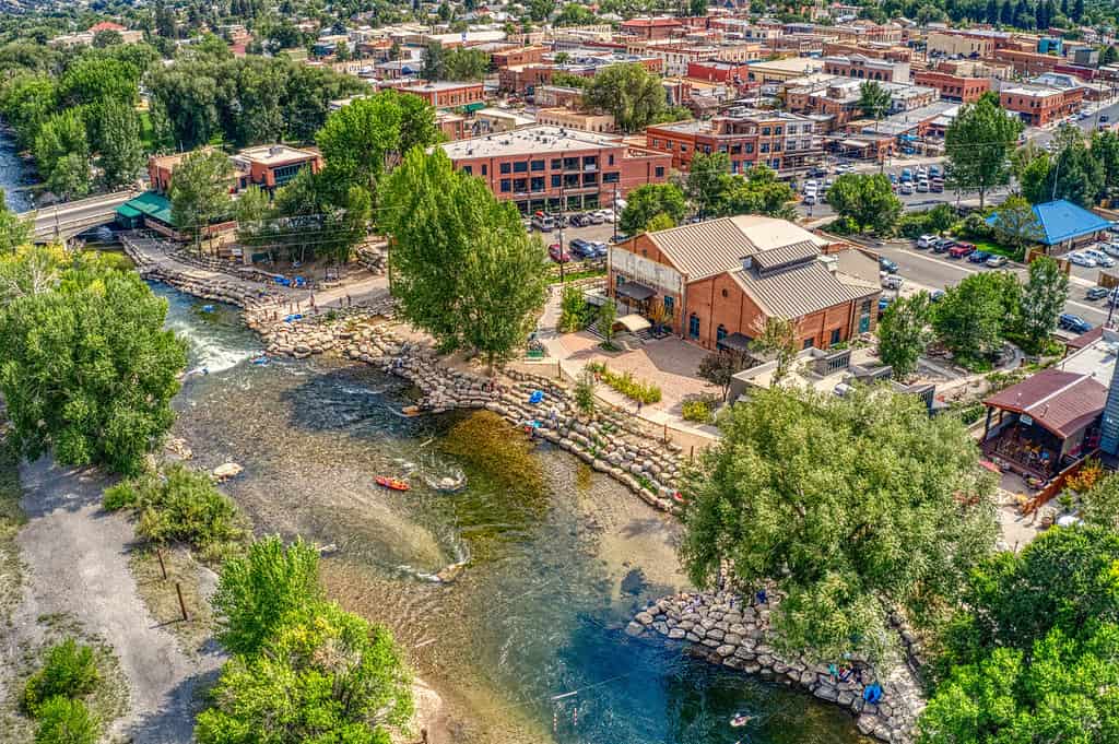 Salida, in Colorado, è una cittadina turistica sul fiume Arkansas, famosa per il rafting