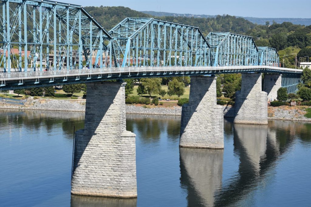 Ponte di Walnut Street a Chattanooga, Tennessee