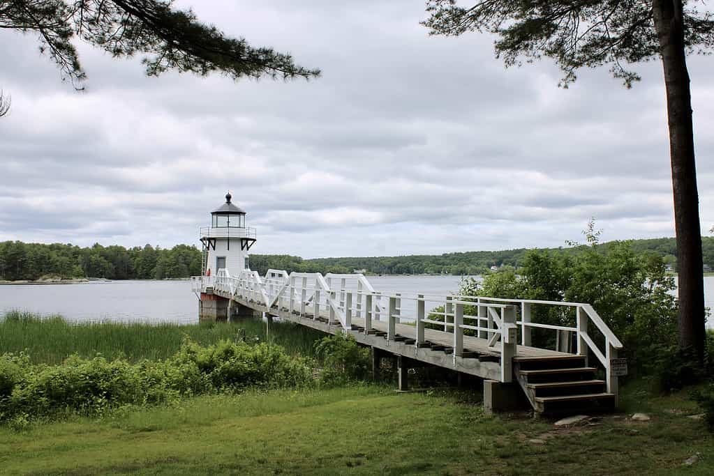 Faro del punto di raddoppio, Arrowsic Maine