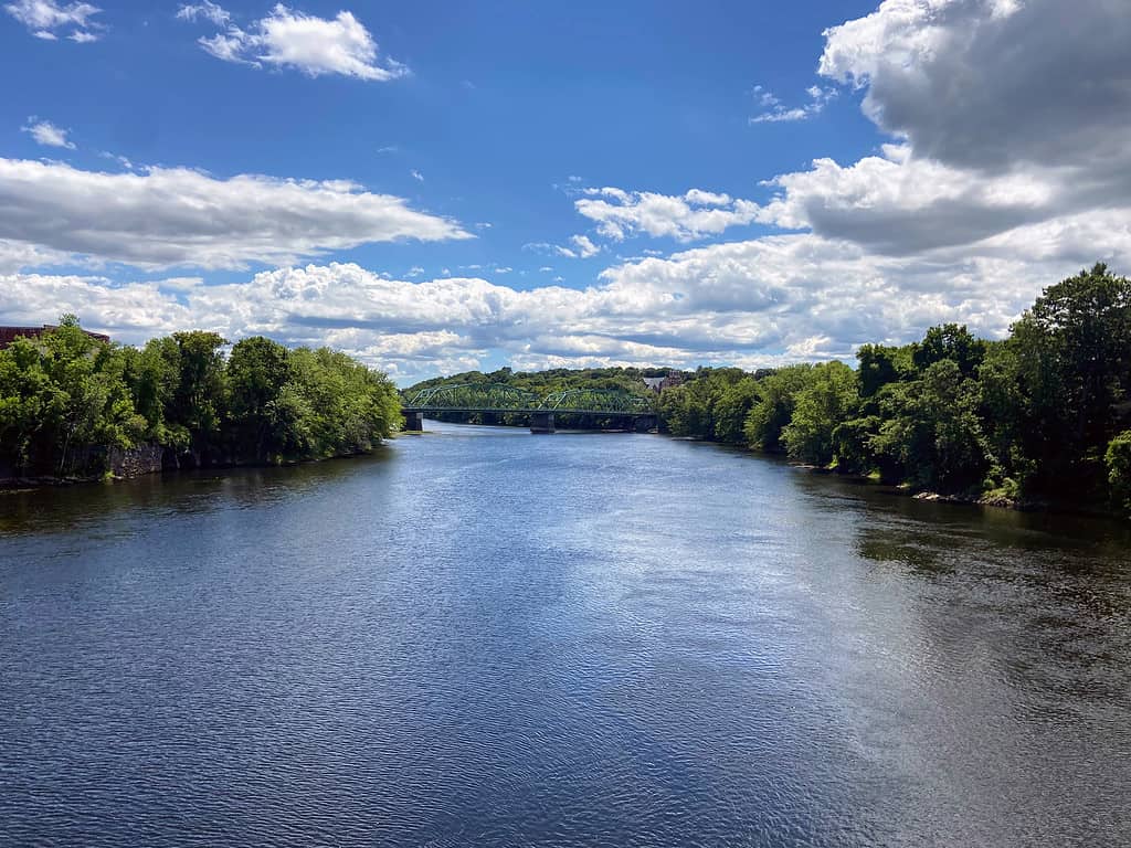 Fiume Androscoggin, Maine