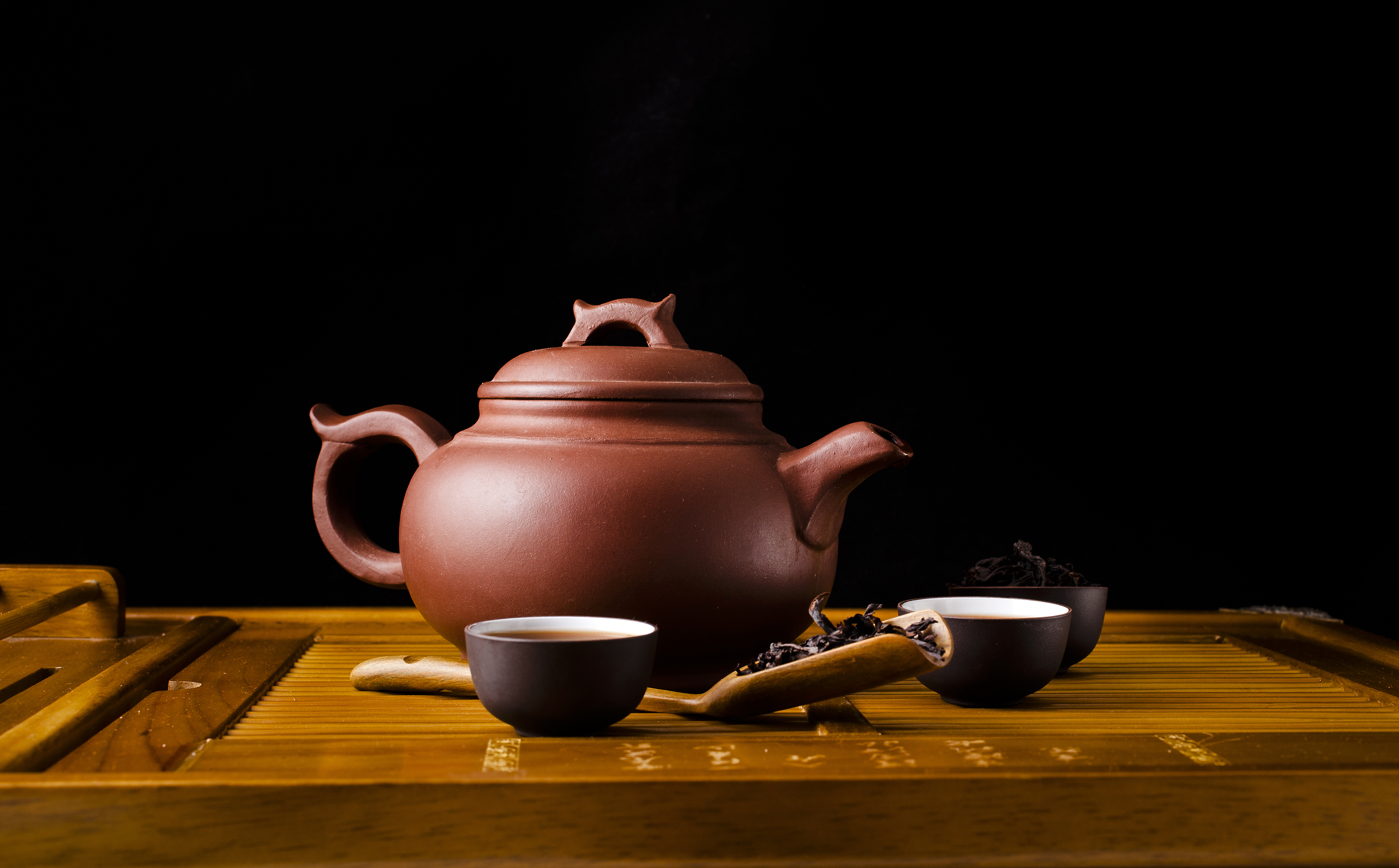 Cerimonia del tè cinese.