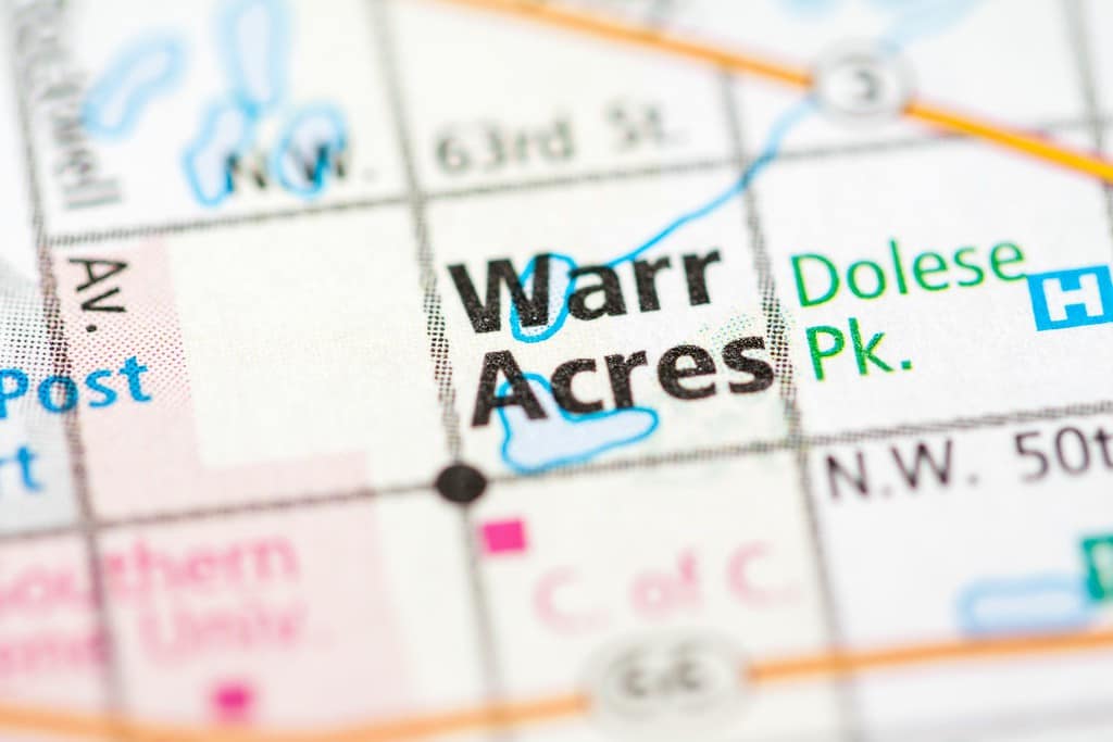 Warr Acri.  Oklahoma.  Stati Uniti d'America