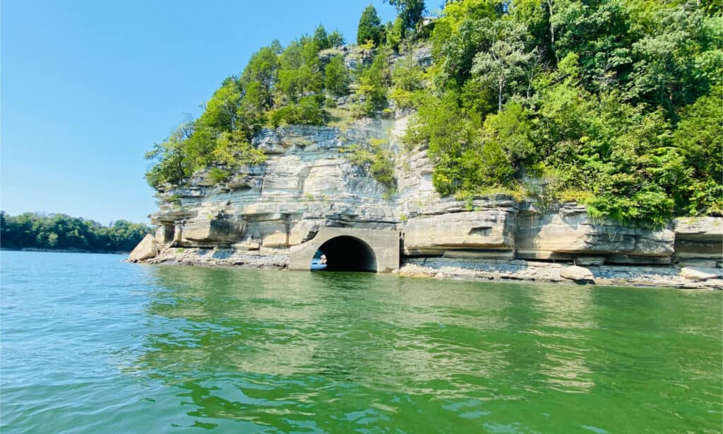 Quanto è profondo il lago Cumberland del Kentucky?
