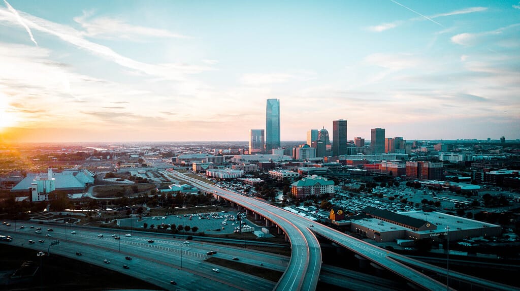 Il centro di Oklahoma City