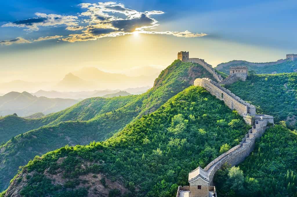 La grande Muraglia cinese.