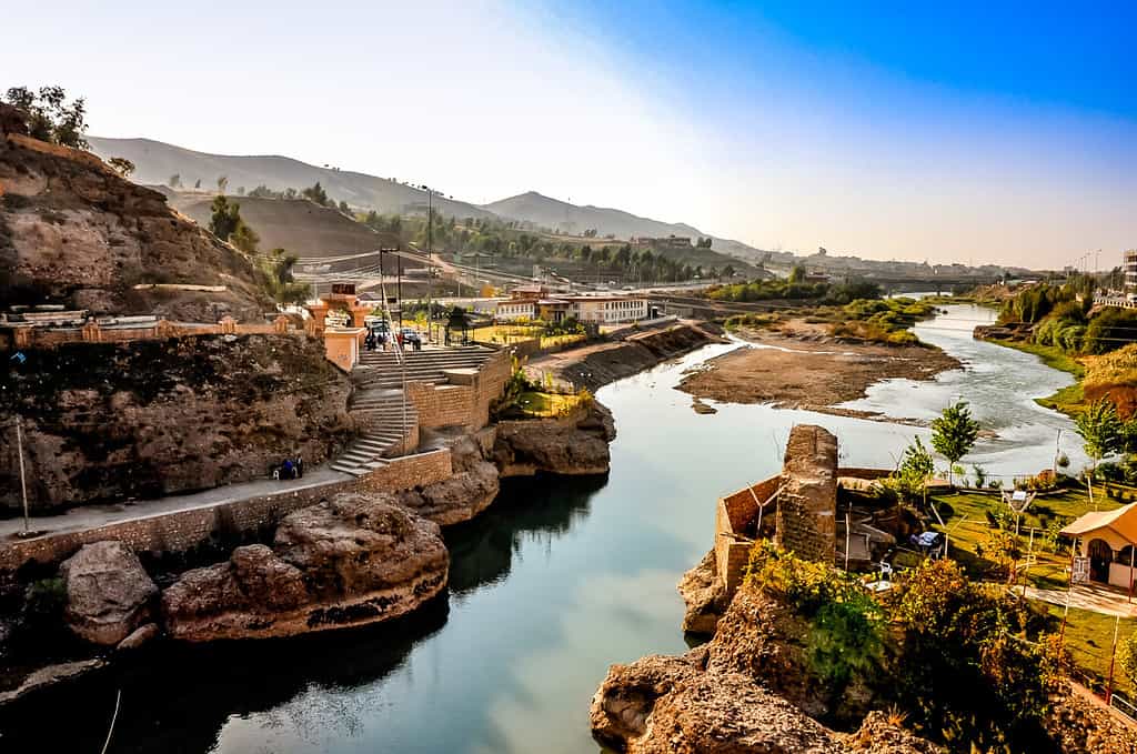 La bellezza della natura nel Kurdistan Zakho, nel nord dell'Iraq