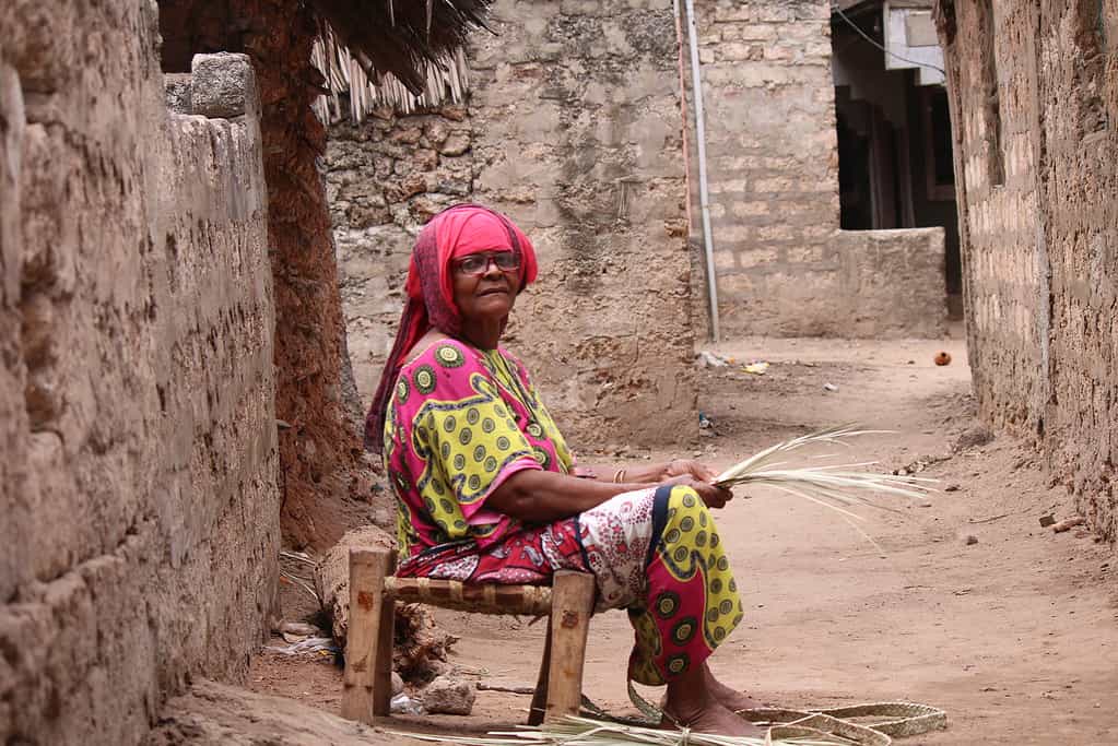 Donna indigena del Kenya