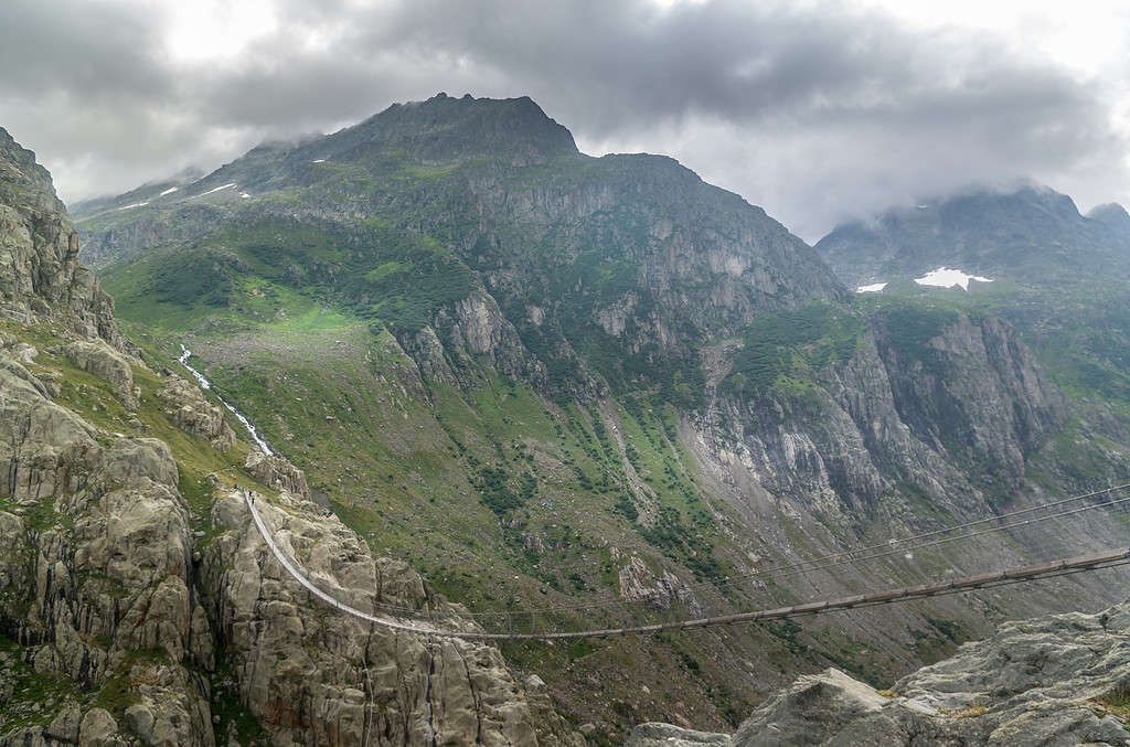 Il ponte di Trift in Svizzera