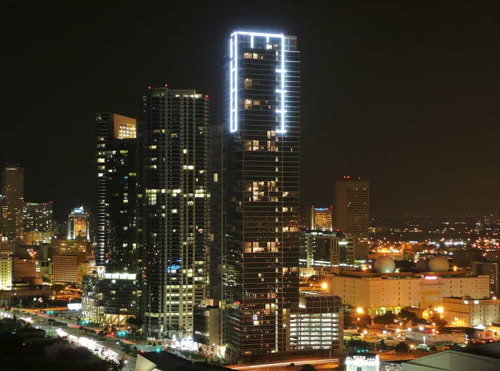 Il Marchese di Miami è uno dei 10 edifici più alti di Miami.