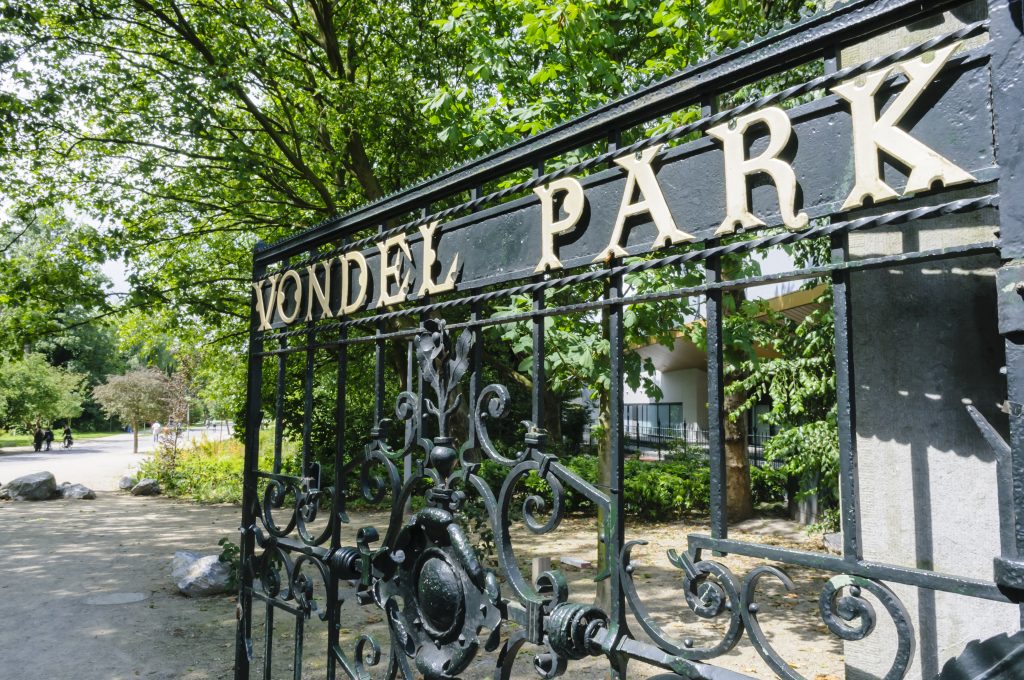 Cancello d'ingresso al Vondel Park, Amsterdam