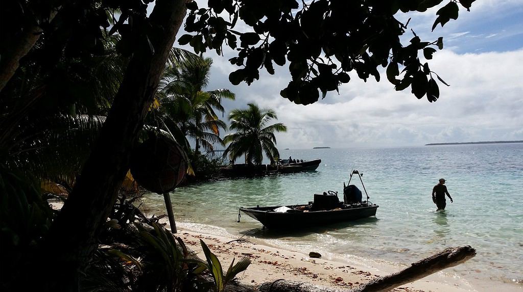 Pattuglia della spiaggia delle Isole Chagos