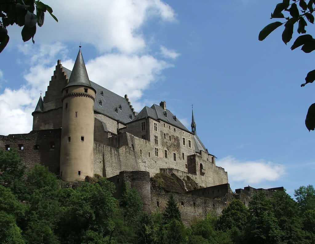 Castello di Vianden Lussemburgo