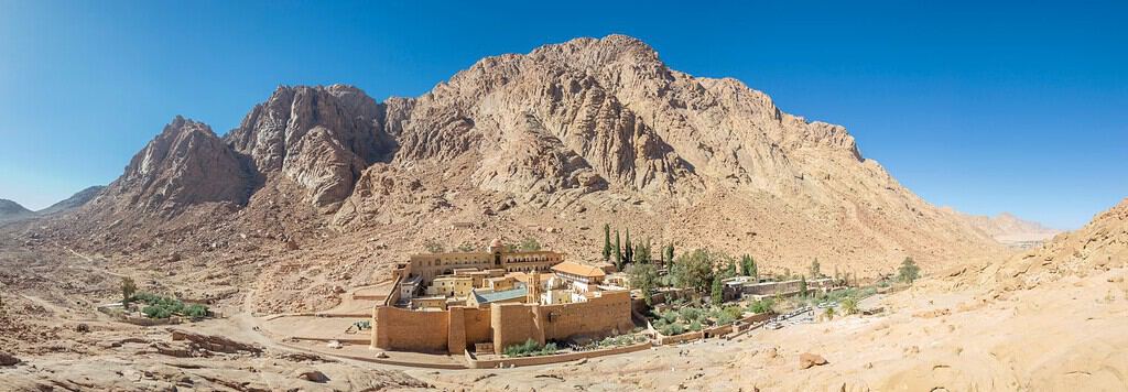 Monastero di Santa Caterina.  Sacro Monastero del Dio Calpestato del Monte Sinai.  Egitto.