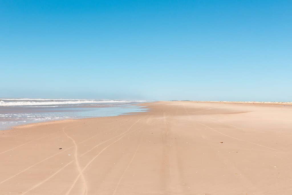 Praia do Cassino, la spiaggia più lunga del mondo. Rio Grande do Sul, Brasile