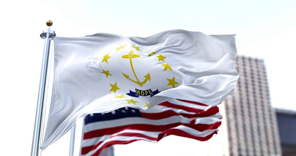 Bandiera dello stato del Rhode Island
